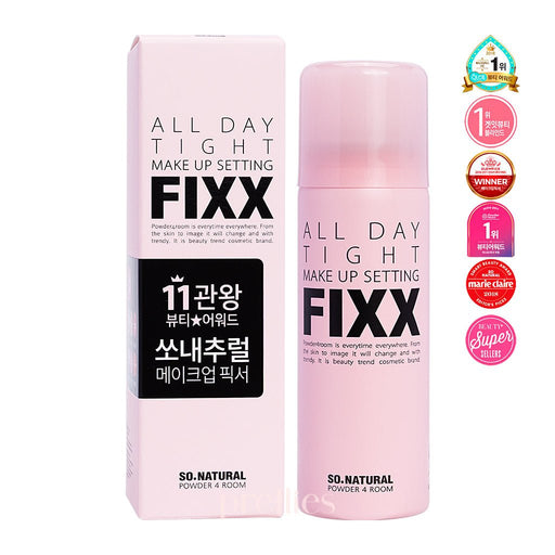 So Natural FIXX (Travel) All Day Tight Make Up Setting Fixer (MIST) 75ml 