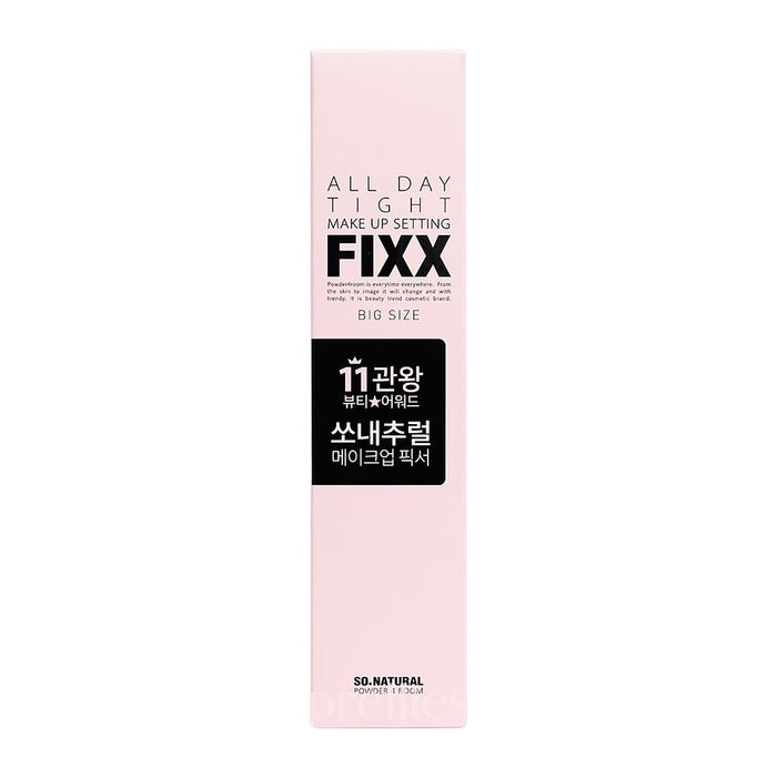 So Natural FIXX All Day Tight Make Up Setting Fixer 250ml 