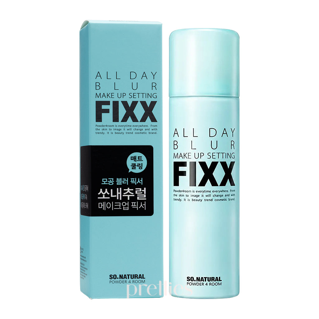 So Natural FIXX All Day Blur Make Up Setting Spray75ml