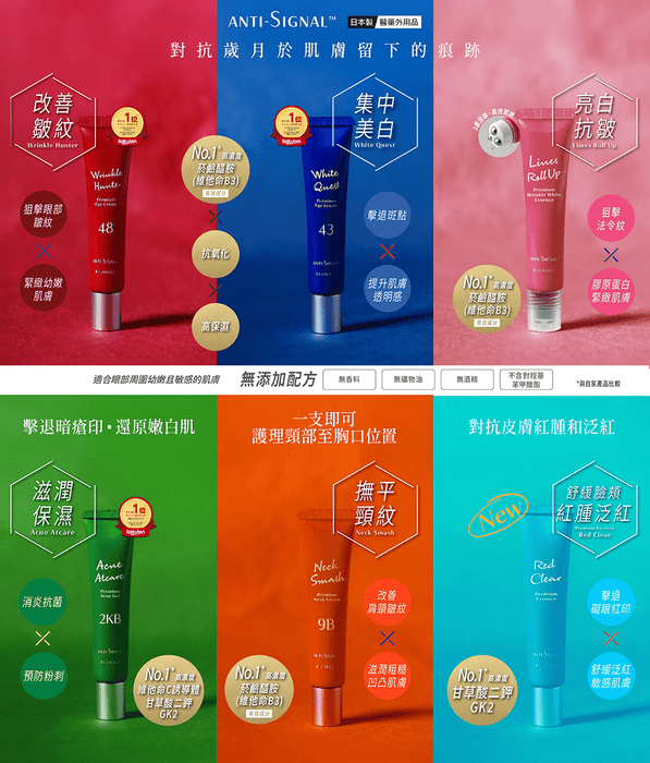 ANTI SIGNAL Red Clear Premium Essence 20g - Pretties.com.hk