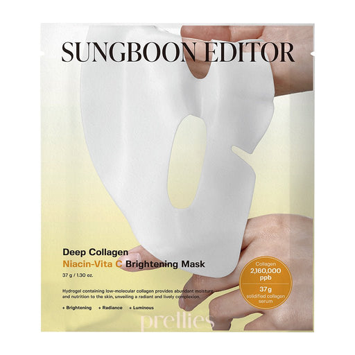 Sungboon Editor Deep Collagen Niacin Vita C Brightening Mask (37g) 1pc - Pretties.com.hk
