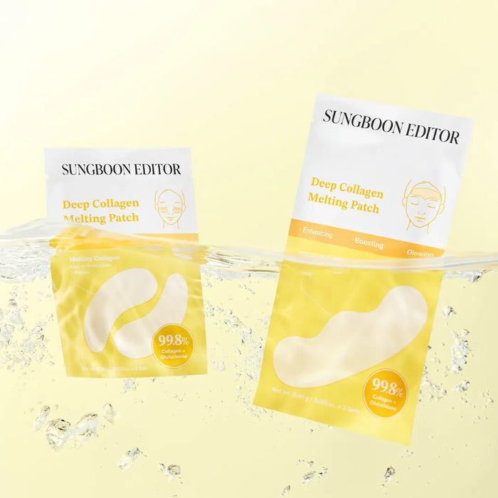 Sungboon Editor Deep Collagen Melting Patch Set (0.28g x3pairs, 046g x3pcs)