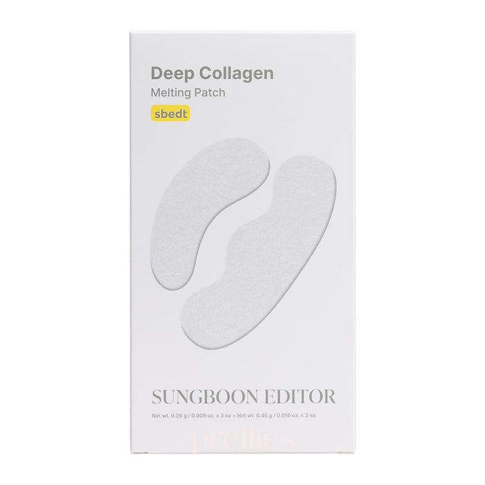 Sungboon Editor Deep Collagen Melting Patch Set (0.28g x3pairs, 046g x3pcs)