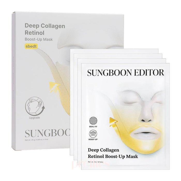 Sungboon Editor Deep Collagen Retinol V-Up Mask 4pcs