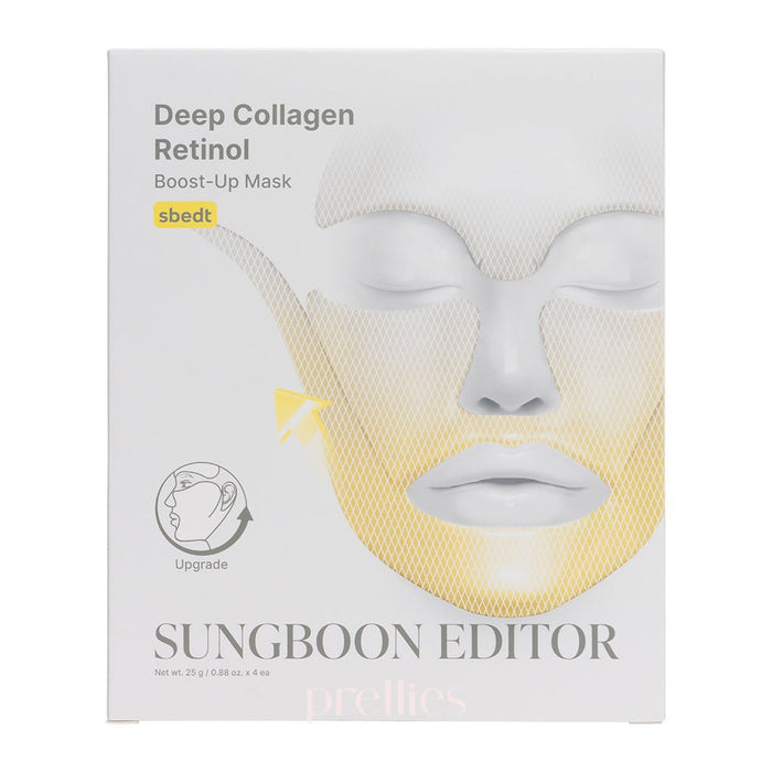 Sungboon Editor Deep Collagen Retinol V-Up Mask 4pcs