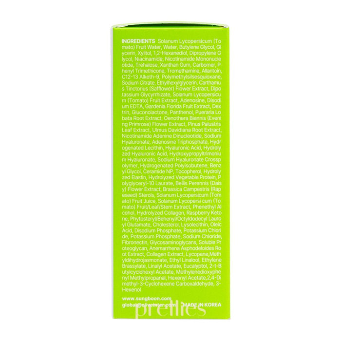 Sungboon Editor Green Tomato NMN Pore Lifting Ampoule 40ml