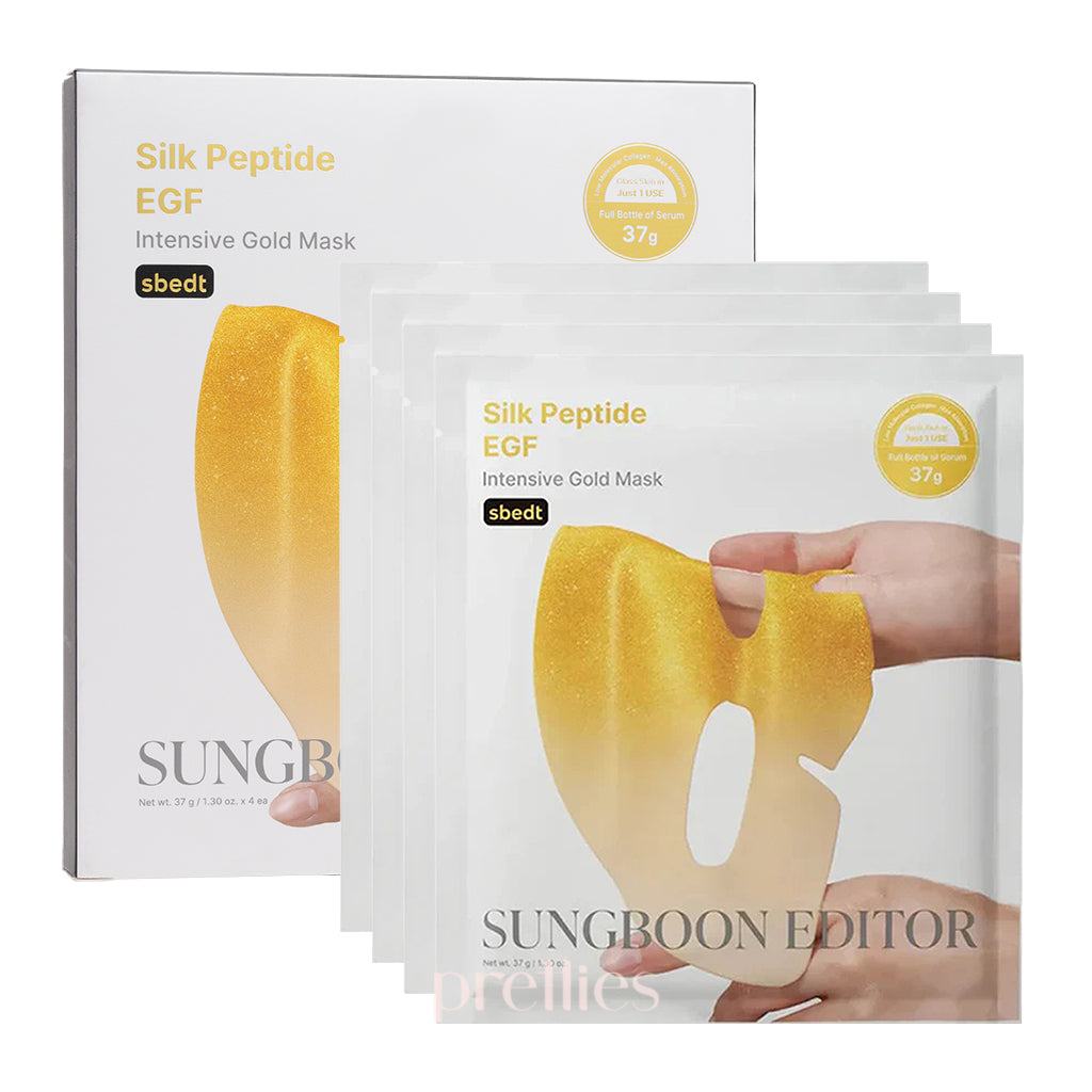 Sungboon Editor Silk Peptide EGF Gold Mask 4ea