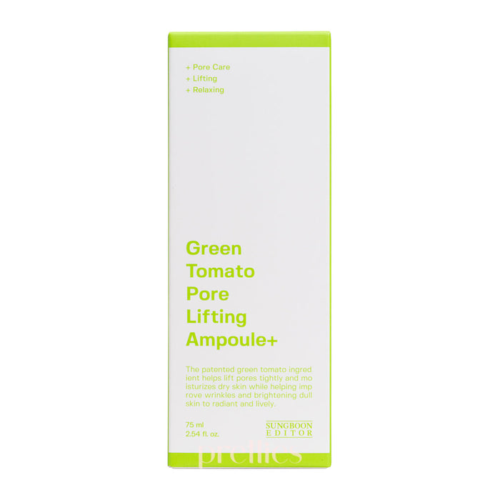 Sungboon Editor Green Tomato Pore Lifting Ampoule+ 75ml