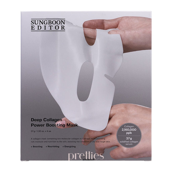 Sungboon Editor Deep Collagen Power Boosting Mask (37g x4pcs/ box) 