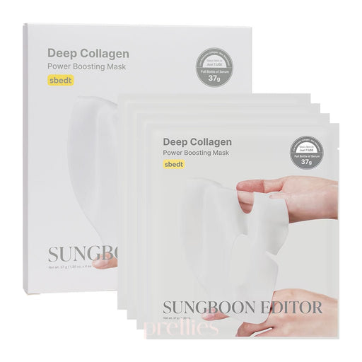 Sungboon Editor Deep Collagen Power Boosting Mask (37g x4pcs/ box) (021812) - Pretties.com.hk