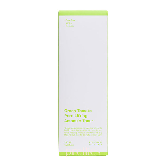 Sungboon Editor Green Tomato Pore Lifting Ampoule Toner 350ml