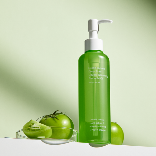 Sungboon Editor Green Tomato Deep Pore Double Cleansing Ampoule Oil 200g