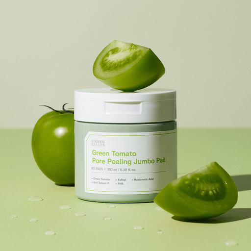 Sungboon Editor Green Tomato Pore Peeling Jumbo Pad 60pads/180ml