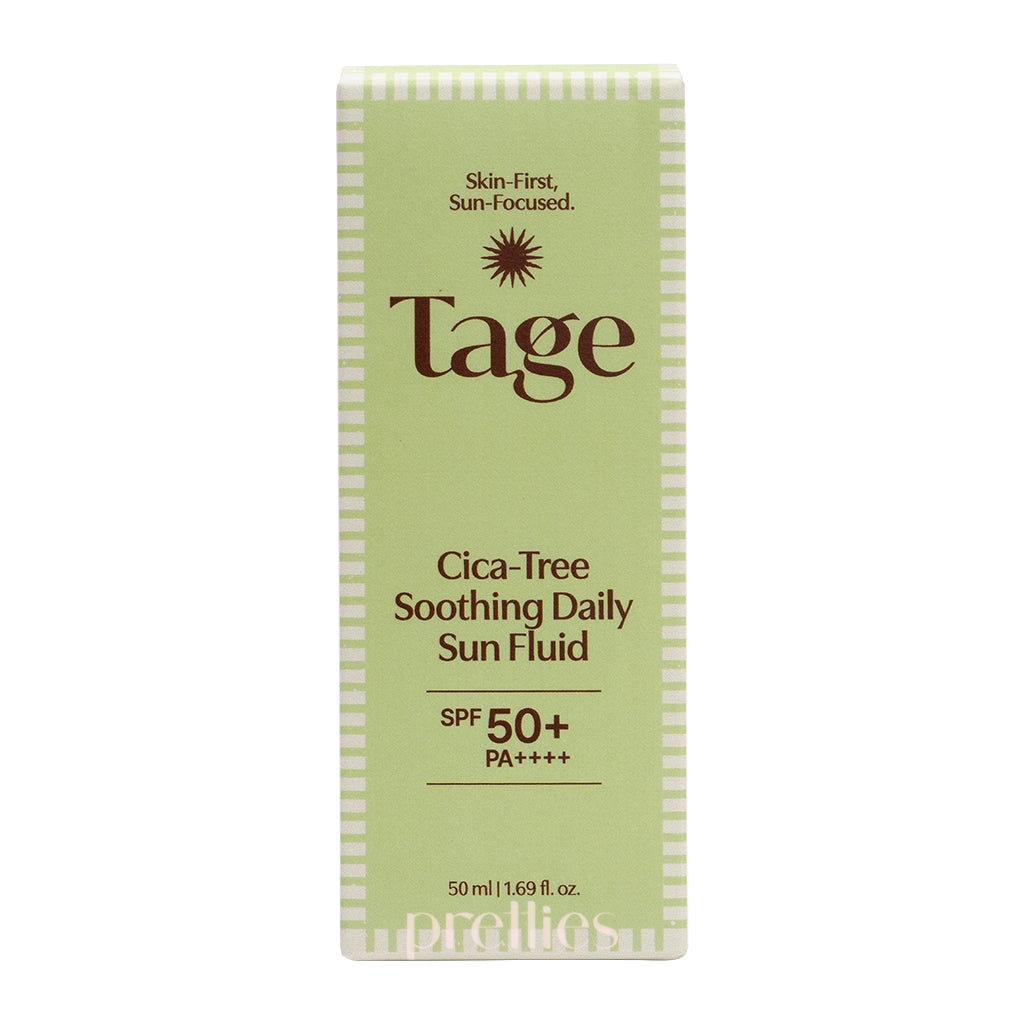 Tage Cica-Tree Soothing Daily Sun Fluid SPF50+ PA++++ 50ml (Green)
