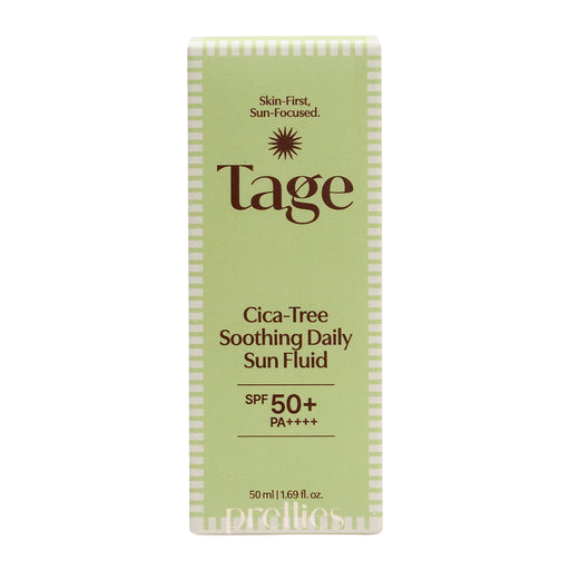 Tage Cica-Tree Soothing Daily Sun Fluid SPF50+ PA++++ 50ml (Green)