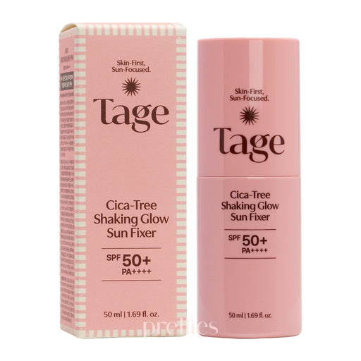 Tage Cica-Tree Shaking Glow Sun Fixer SPF50+ PA++++ 50ml (Pink)
