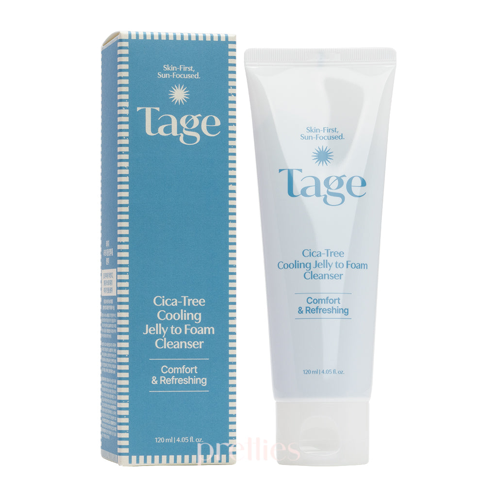 Tage Cica-Tree Cooling Jelly to Foam Cleanser 120ml
