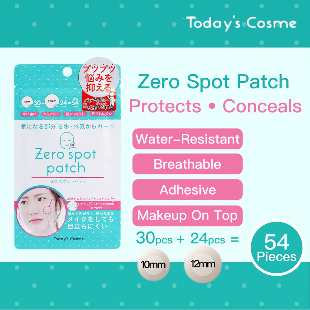Today's Cosme Zero & CICA Patch 54pcs + 54pcs [Set] - Pretties.com.hk