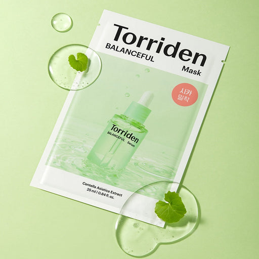 Torriden Balanceful Cica Mask (10 Sheets x 1 Pack)