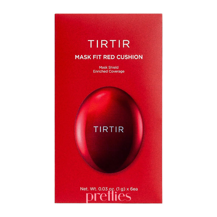 🎁 TIRTIR Mask Fit Red Cushion 6 Shade Trial Kit (21C - 24W) (Sample) [FREE GIFT] (100% off) - Pretties.com.hk