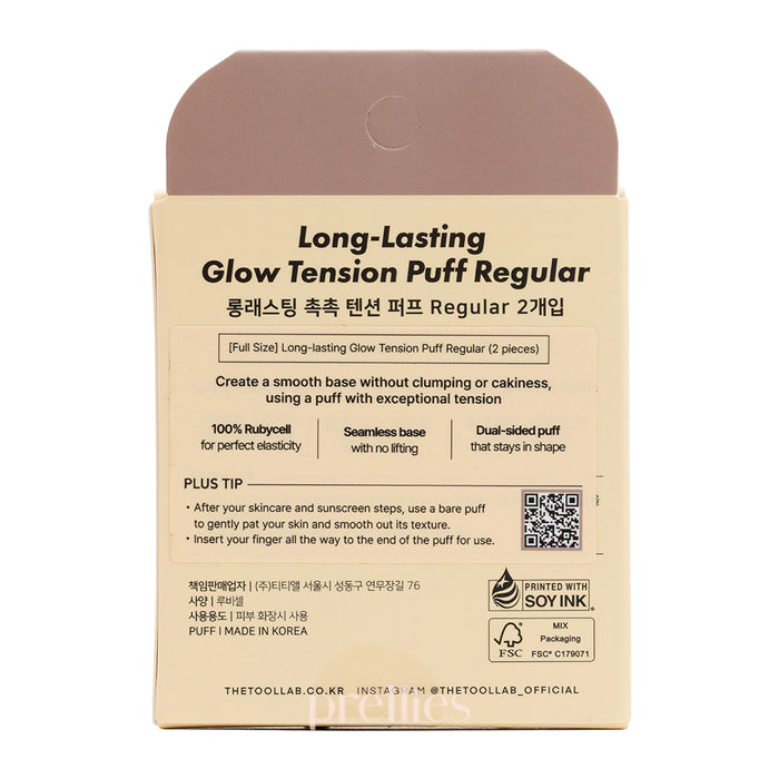 THE TOOL LAB Long-lasting Glow Tension Puff (Regular)(2pcs/Box)