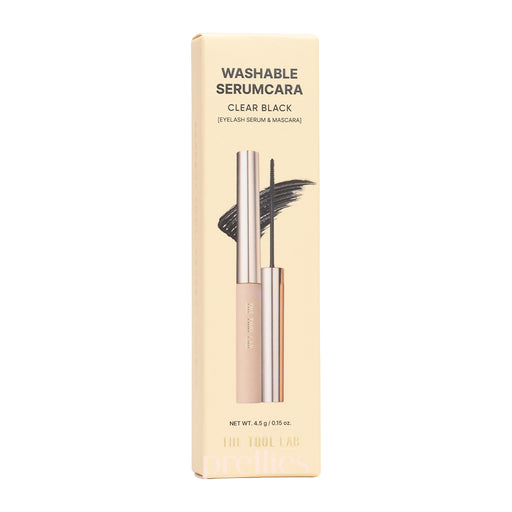 THE TOOL LAB Washable Serum Cara (Serum Mascara) - Black