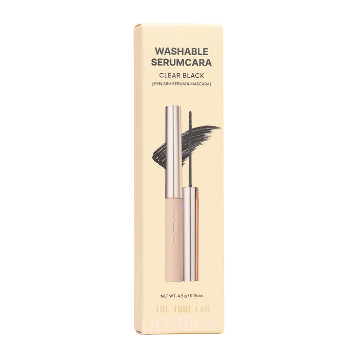 THE TOOL LAB Washable Serum Cara (Serum Mascara) - Black