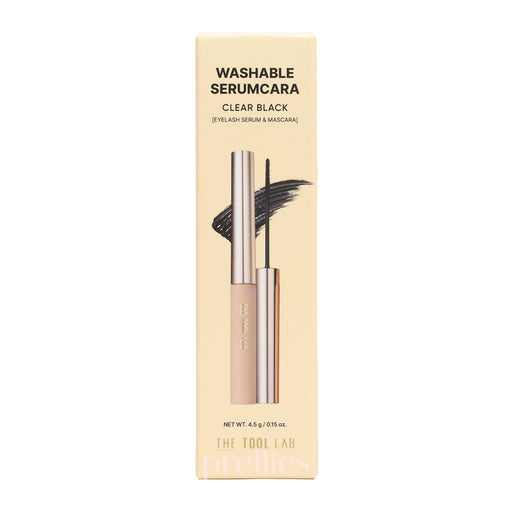 THE TOOL LAB Washable Serum Cara (Serum Mascara) - Black
