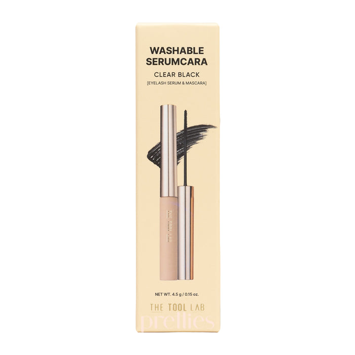 THE TOOL LAB Washable Serum Cara (Serum Mascara) - Black