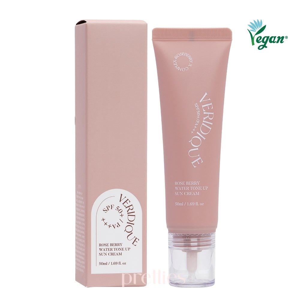 Veridique Rose Berry Water Tone Up Suncream 50ml - Pretties.com.hk