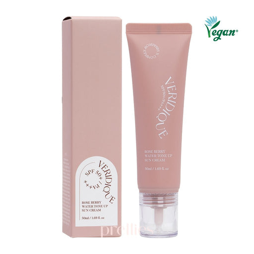 Veridique Rose Berry Water Tone Up Suncream 50ml - Pretties.com.hk