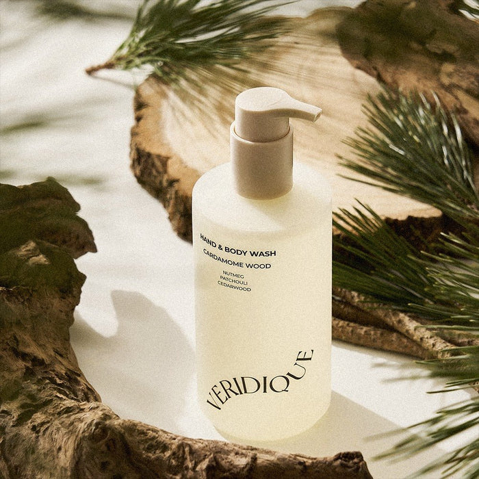 Veridique Hand & Body Wash (Cardamome Wood) 300ml - Pretties.com.hk