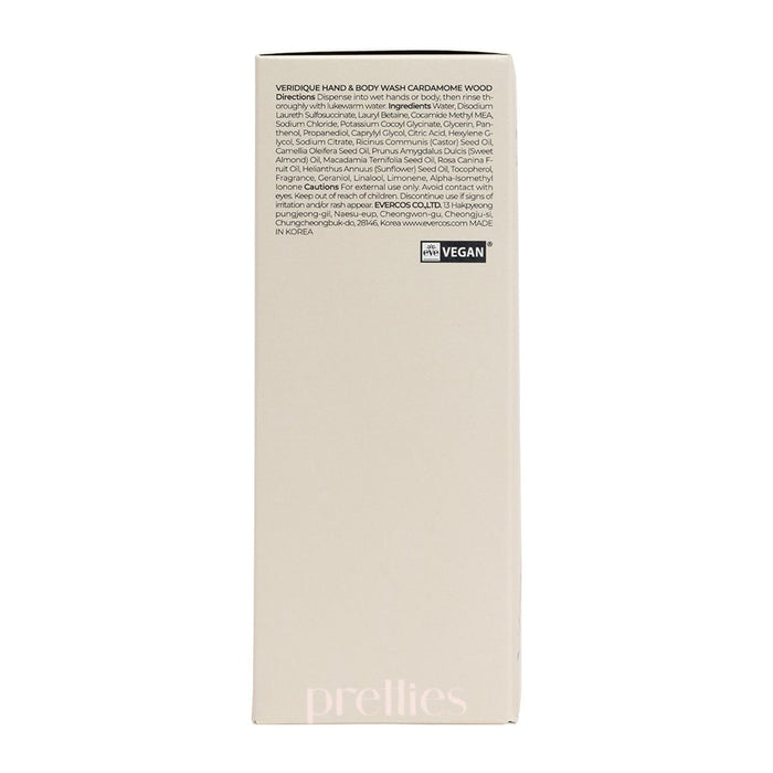 Veridique Hand & Body Wash (Cardamome Wood) 300ml