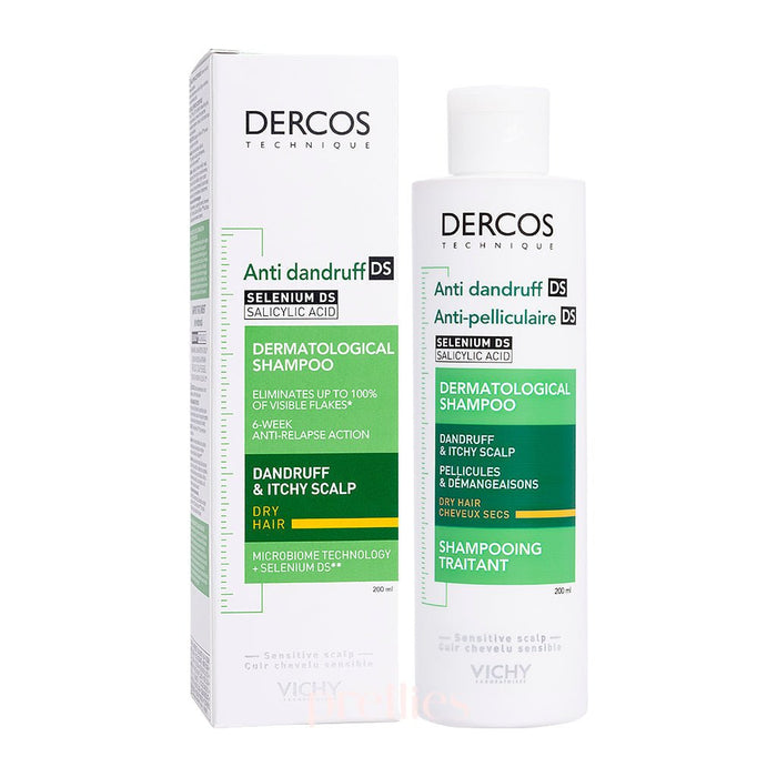 VICHY Dercos Anti-Dandruff Treatment Shampoo (Dry Hair) 200ml 