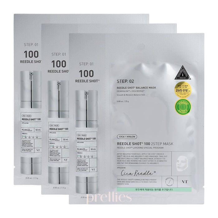 VT Mild Reedle Shot 100 2 - Step Mask 1 sheet x3 - Pretties.com.hk
