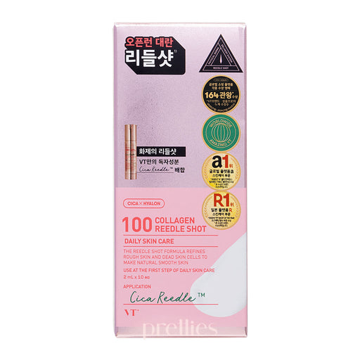 VT Cosmetics Collagen Reedle Shot 100 (2ml*10Pcs)