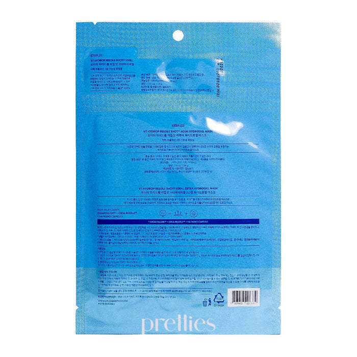 VT Hydrop Reedle Shot 100 2Step Hydrogel Mask 1pc 