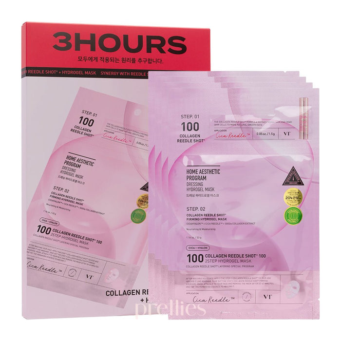 VT Collagen Reedle Shot 100 2Step Hydrogel Mask 4pcs