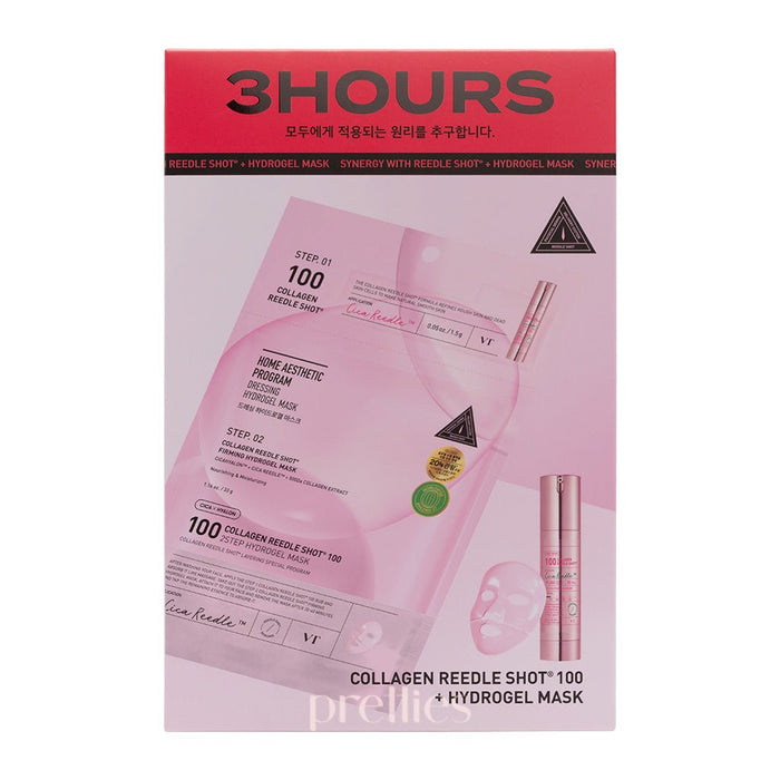 VT Collagen Reedle Shot 100 2Step Hydrogel Mask 4pcs