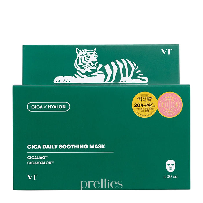 Vt Daily Mask VT Cica Daily Soothing Mask 30pcs/350g|Pretties HK — Pretties.com.hk