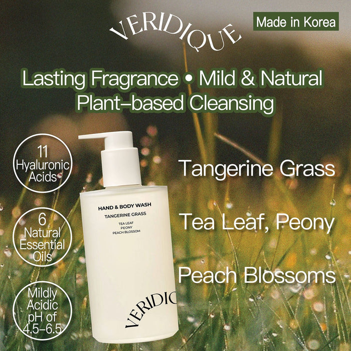 Veridique Hand & Body Wash (Tangerine Grass) 300ml - Pretties.com.hk