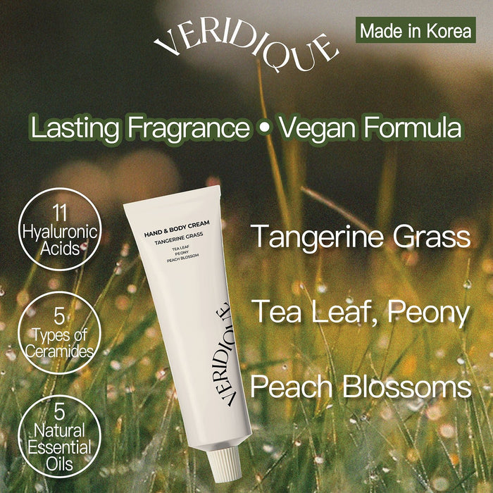 Veridique Hand & Body Cream (Tangerine Grass) 50ml - Pretties.com.hk