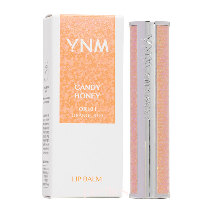 YNM Candy Honey Lip Balm 3g (OR101 Orange Red)
