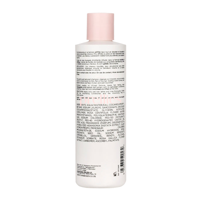 Christophe Robin Delicate Volumising Shampoo With Rose Extracts (Thin , Flat & Fine Hair) 250ml (Pink)