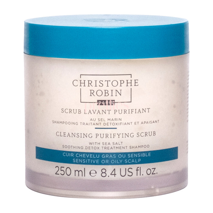 Christophe Robin Cleansing Purifying Hair Scrub with Sea Salt 250ml (590548)