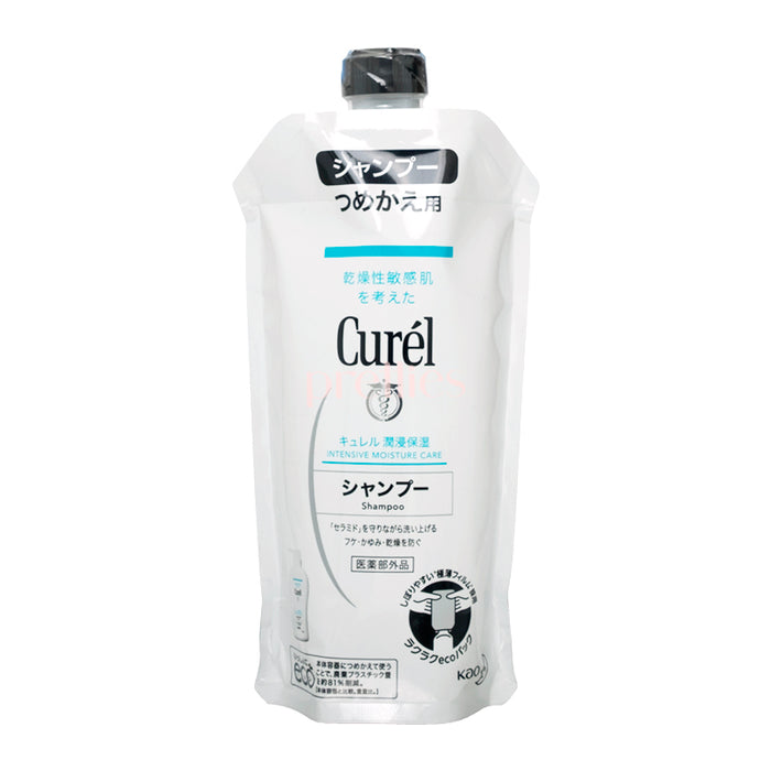Curel Intensive Moisture Care Shampoo (Refill) 340ml NEW