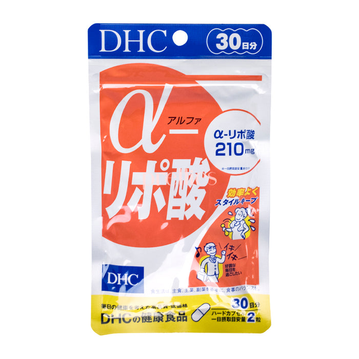 DHC α-硫辛酸抗氧化纖體修身丸 30日份 (60粒)