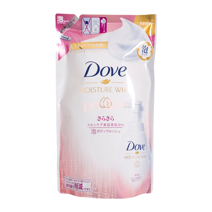 DOVE Moisture Whip Foam Body Wash (Smooth - Pink) Refill 430g
