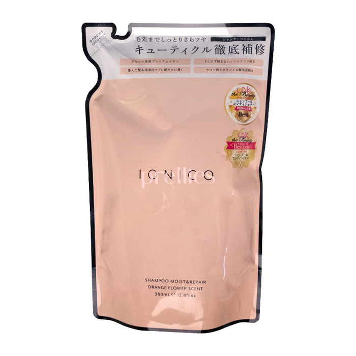 IONICO Damage Care Shampoo Moist & Repair (Orange Flower Scent) (Refill) 380ml