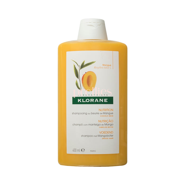 KLORANE Nourishing Treatment Shampoo With Mango Butter 400ml (Yellow) (140941)